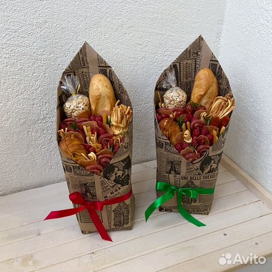 Мужские букеты съедобные