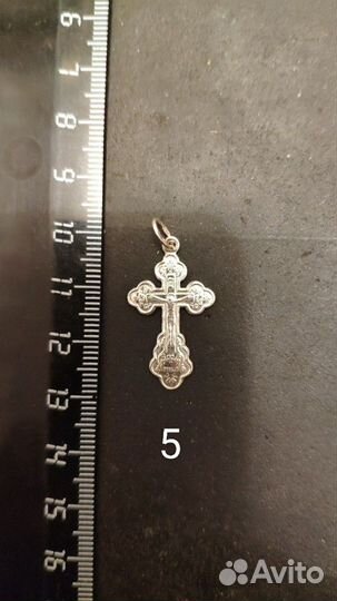 Крестики серебро