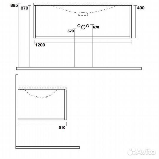 TW Shape комплект подвесной мебели