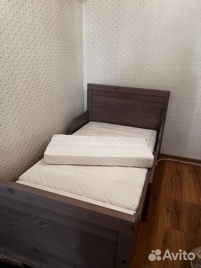 Детская кровать IKEA раздвижная сундвик