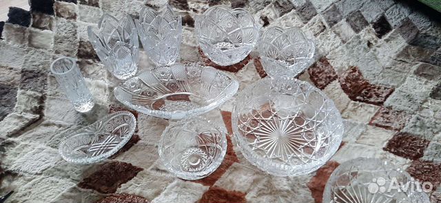 Вазы хлусталь СССР