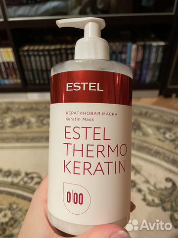 Кератиновая маска для волос estel thermokeratin