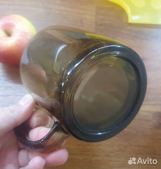 Кружка 0.4л прозрачная