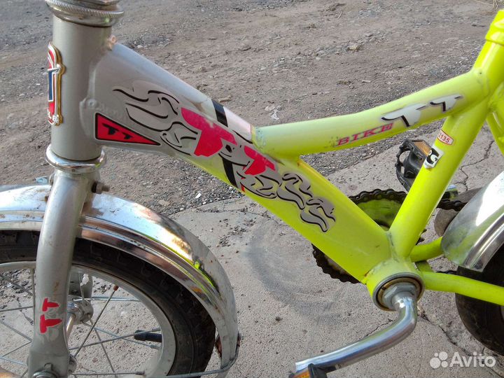 Детский трехколесный велосипед бу