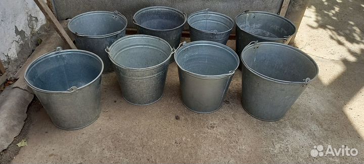 Фляги бидоны алюминиевые и ведра