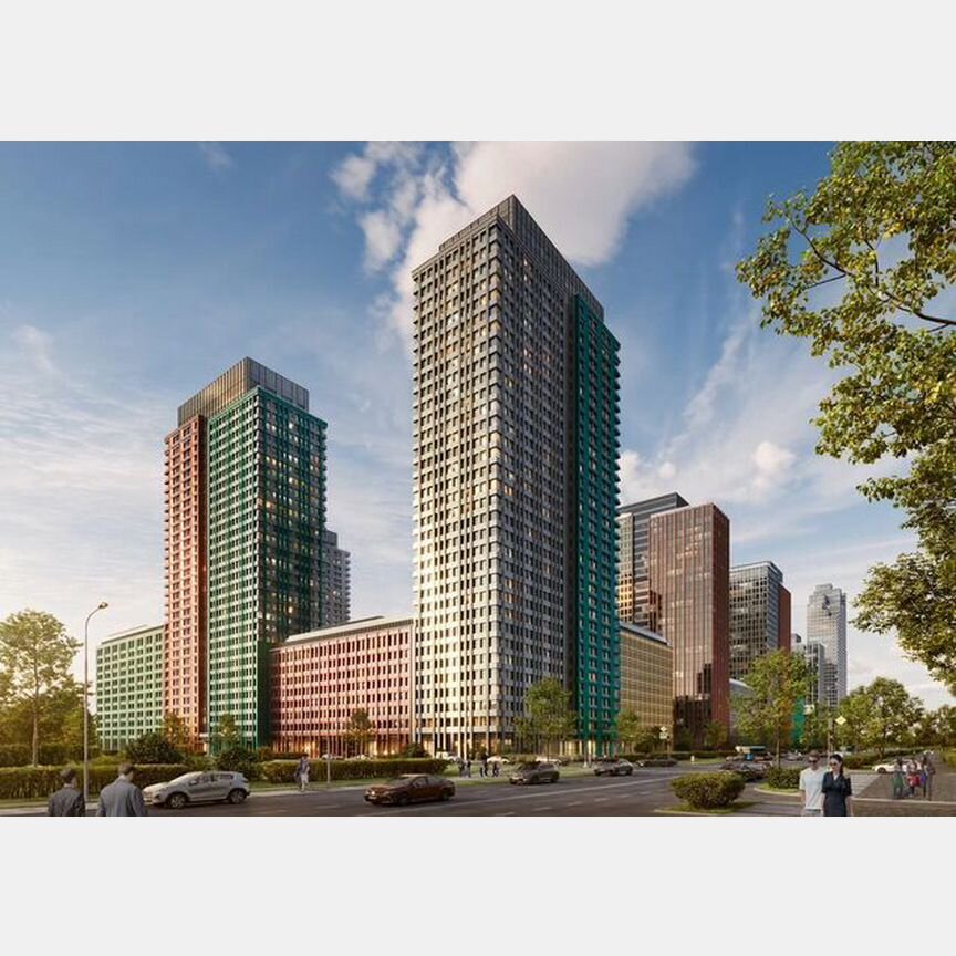 3-к. квартира, 77,5 м², 3/33 эт.