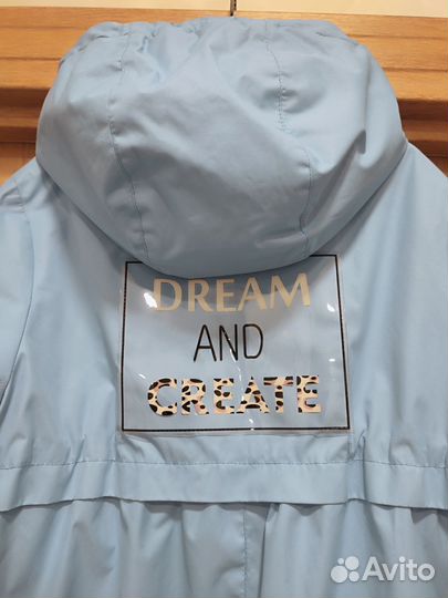 Демисезонная парка для девочки