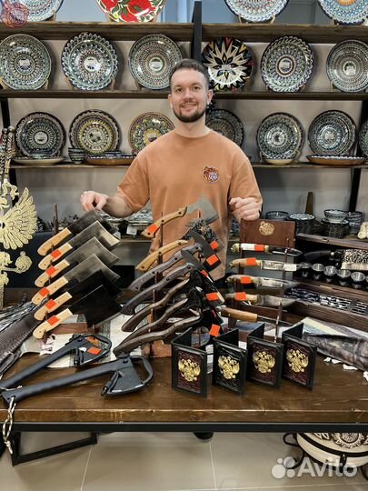 Узбекский нож пчак, кухонные и разделочные ножи