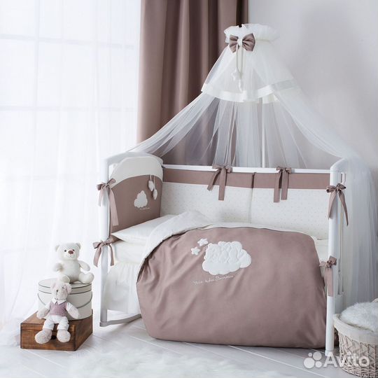 Комплект в кроватку Perina «Бамбино» 6 предметов