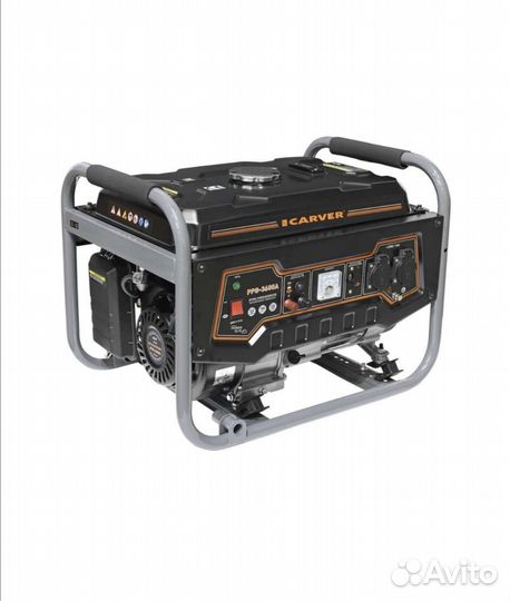 Бензиновый генератор carver PPG - 3600А