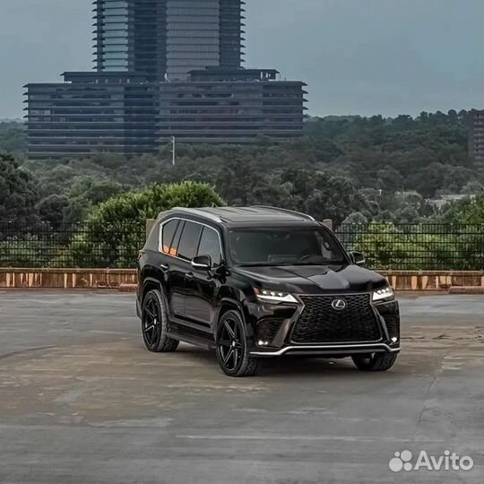 Кованые диски R22 на Lexus LX 570