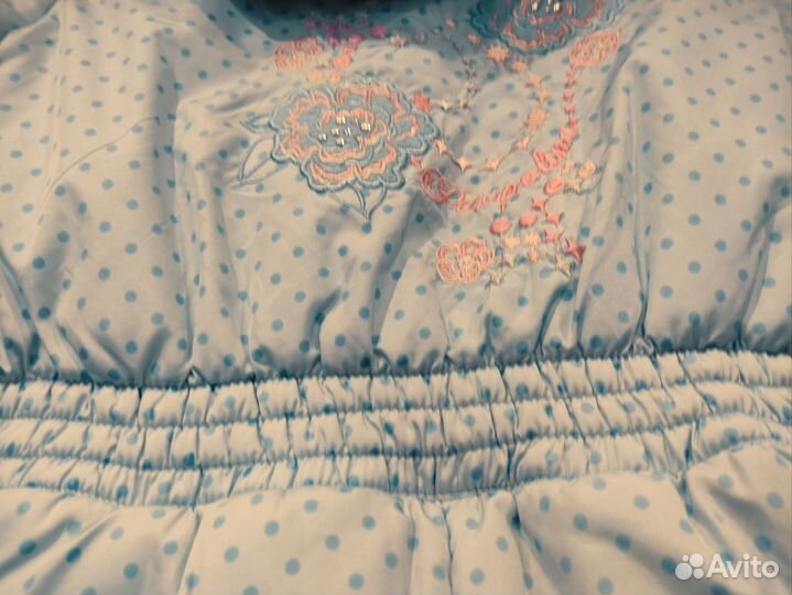 Зимний комбинезон,куртка для девочки 98 пуховик