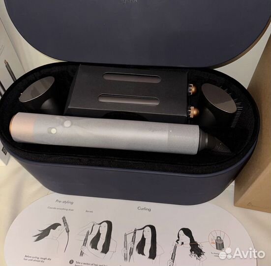 Dyson airwrap оригинал новый золотой long