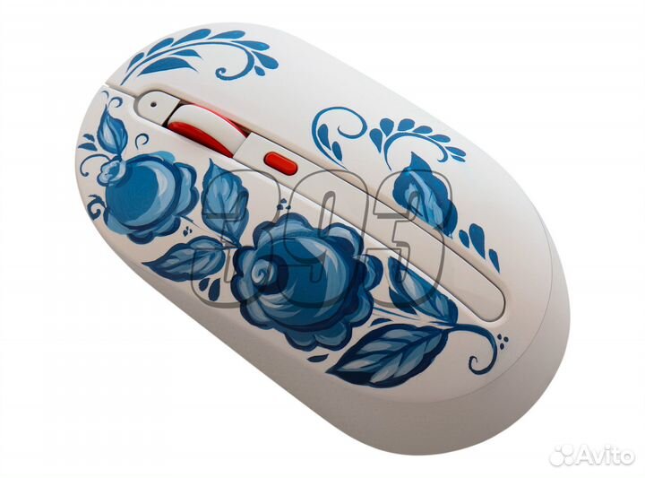 Мышь Гжель (беспроводная) (52784)