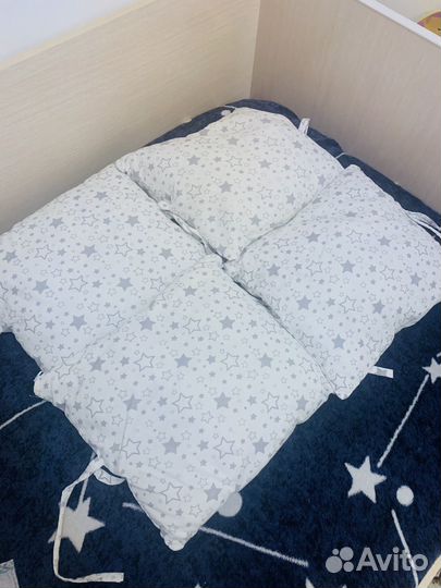 Бортики в детскую кроватку бу