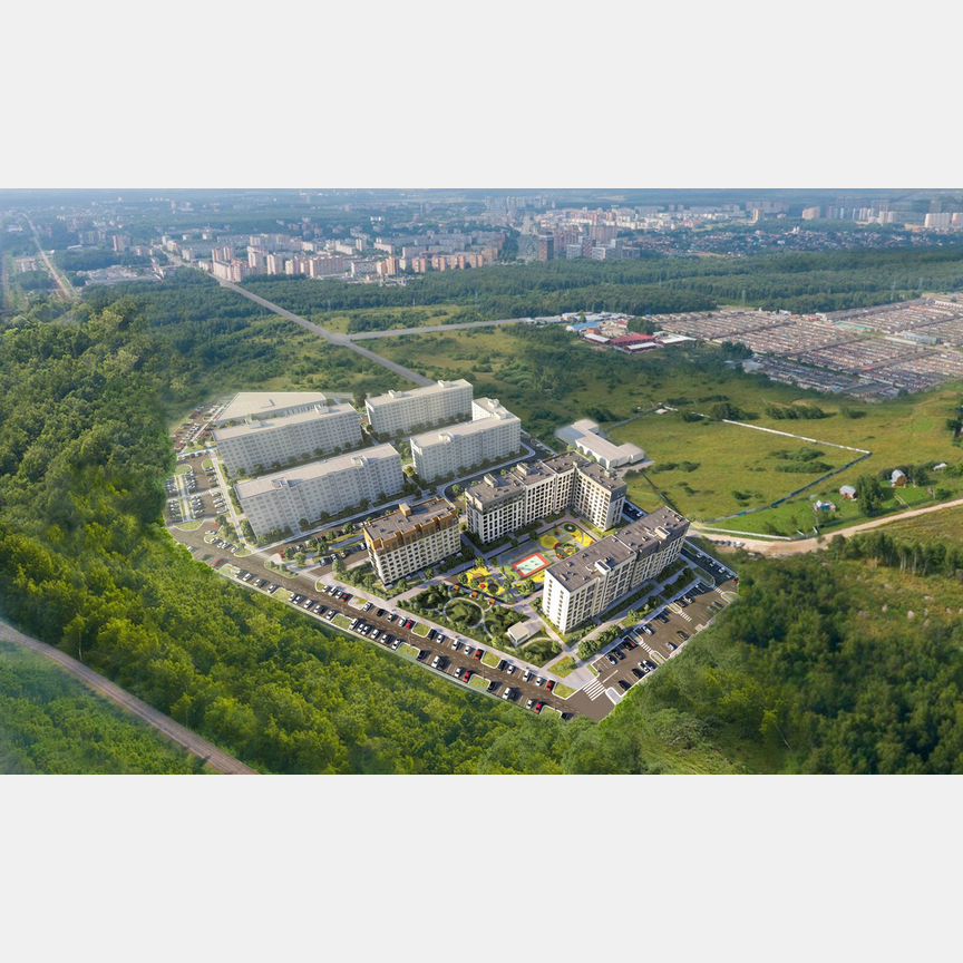 3-к. квартира, 68,5 м², 9/9 эт.