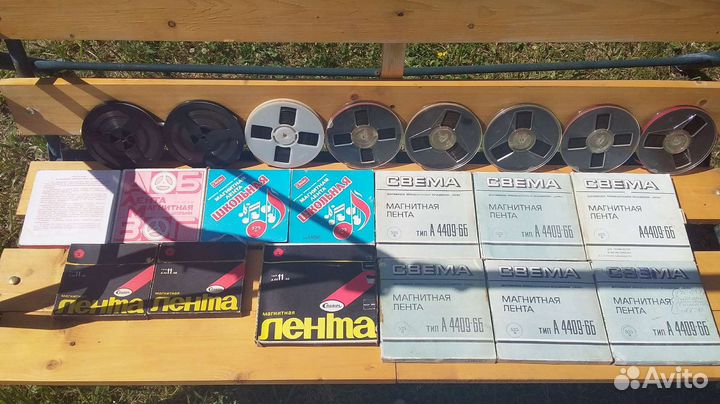 Лента магнитная СССР с записью 1984-1987