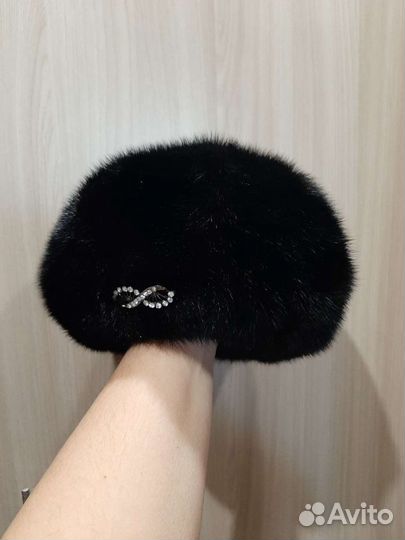 Норковый берет