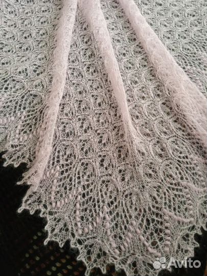 Шаль из мохера