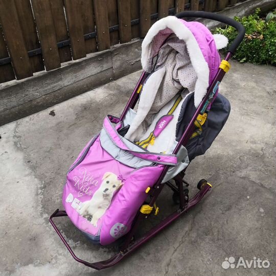 Коляска санки Nika 7