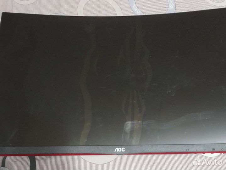 Монитор разбитый