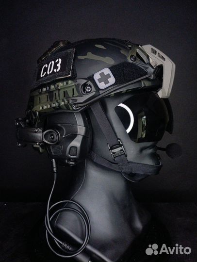 Баллистический кевларовый шлем формата “OPS core”