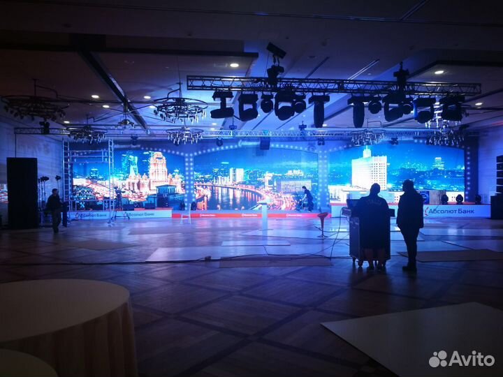 Светодиодный экран 5000*10000 Р4