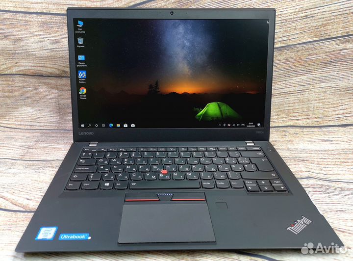 Ноутбук lenovo thinkpad Т460s i5-6300U MGz/4/256