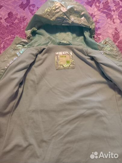 Куртка-плащ для девочки