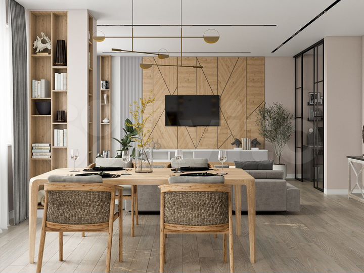 3-к. квартира, 134 м², 11/16 эт.