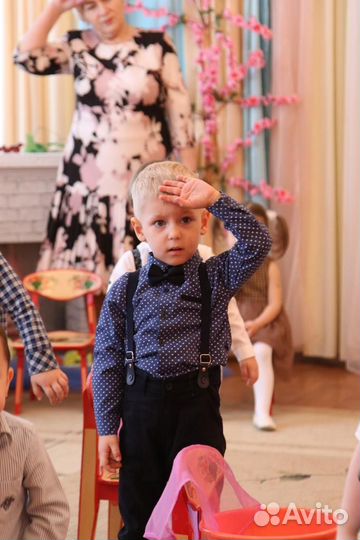 Детский костюм рубашка брюки 98