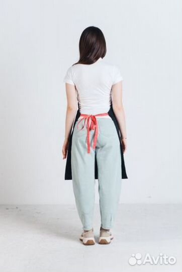 Фартук белый поварской на заказ