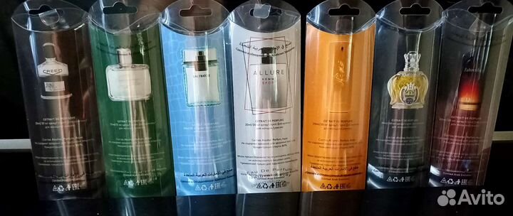 Мужские пробники парфюмерии