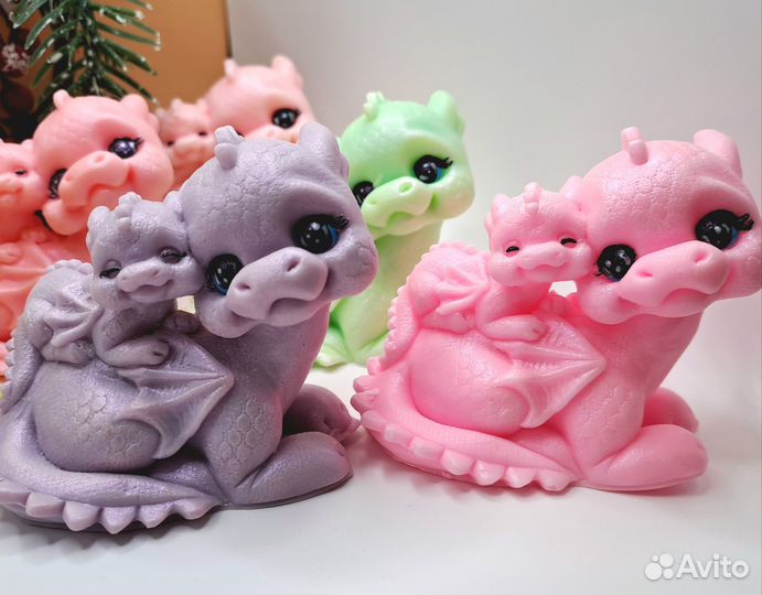 Мыло ручной работы новый год