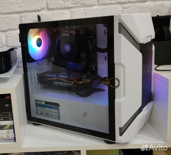 Игровой компьютер ryzen 5 2600, gtx 1660, 16gb