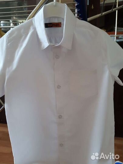 Школьная рубашка 36 р-р