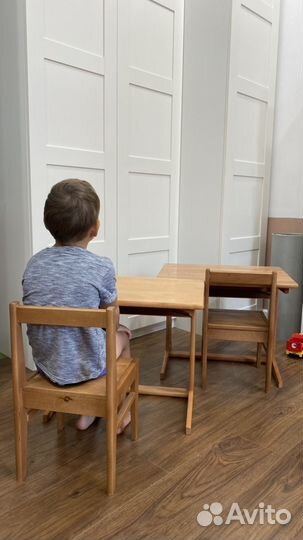 Детский стол и стул