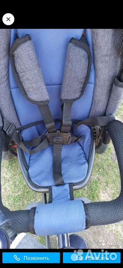 Велосипед - коляска б/у 1 сезон