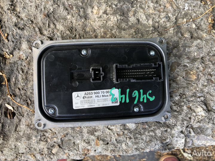 Мерседес GLC 253 блок