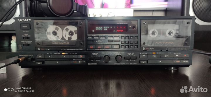 Дека кассетная sony TC-WR950