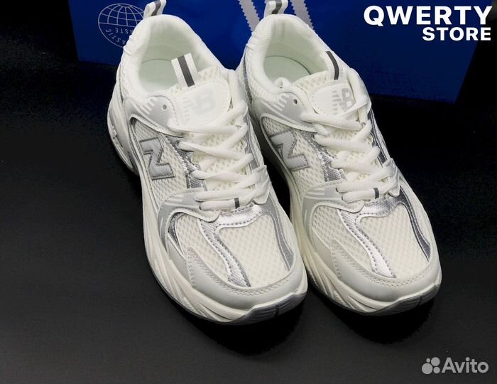 NB 530: Женские, белые, для элегантных образов, 36