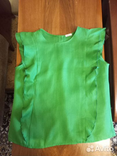 Блузка лен 52 размер