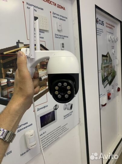 Камера видеонаблюдения wifi 4 мп