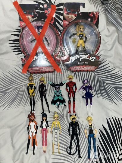 Фигурки Леди Баг и Супер Кот