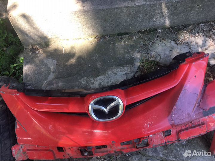 Решётка бампера Мазда 3 бк Мпс