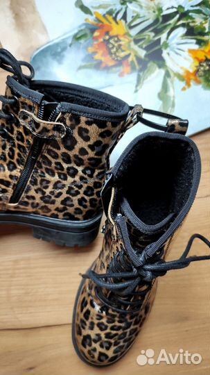 Ботинки на девочку Next 34.5 демисезонные