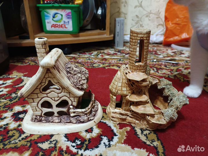 Замок для аквариума