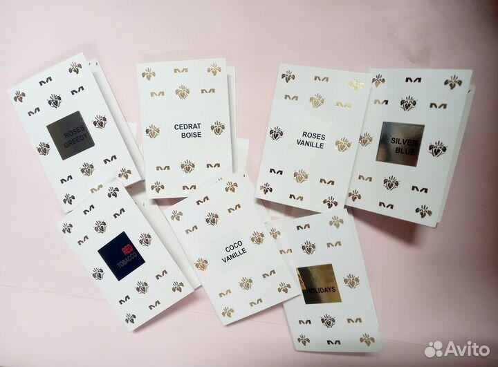 Пробники mancera мансера 6 штук