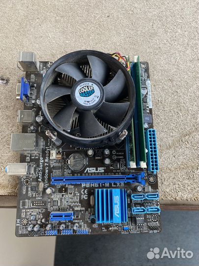 Материнская плата с процессором i3