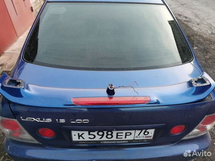 Спойлер altezza-lexus tte